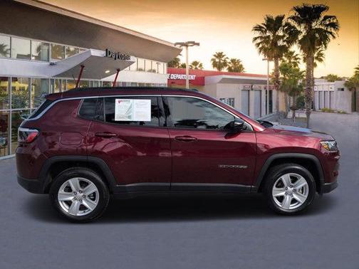 Velvet Red Pearlcoat 2022 Jeep Compass Latitude