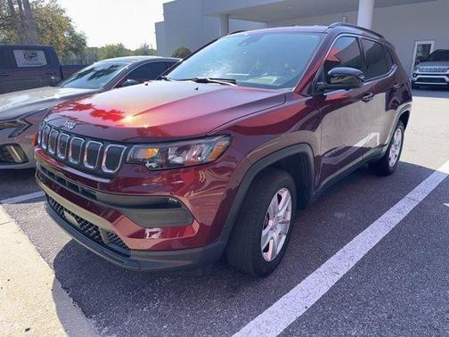 Velvet Red Pearlcoat 2022 Jeep Compass Latitude