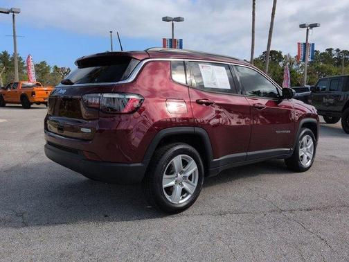 Velvet Red Pearlcoat 2022 Jeep Compass Latitude