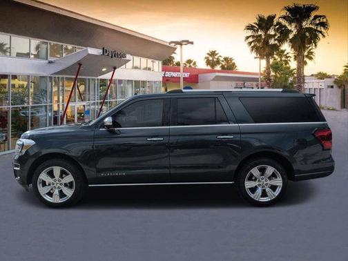 Blue Metallic 2024 Ford Expedition Max Platinum