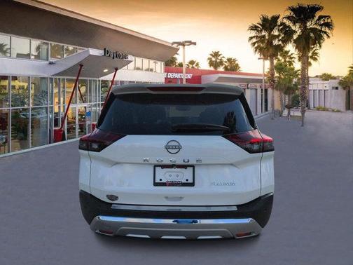 White 2023 Nissan Rogue Platinum