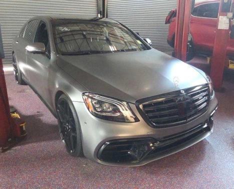 Anthracite Blue 2019 Mercedes-Benz AMG S 63 Base 4MATIC