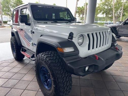 Bright White Clearcoat 2023 Jeep Wrangler Sport