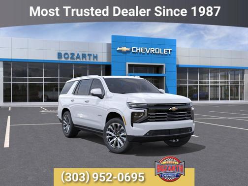 Polar White 2026 Chevrolet Tahoe High Country