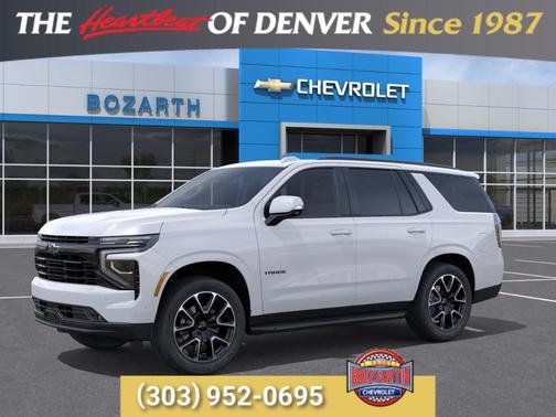 Summit White 2026 Chevrolet Tahoe RST