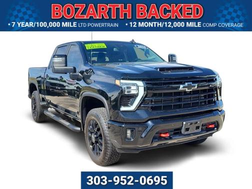 Black 2025 Chevrolet Silverado 2500 LT