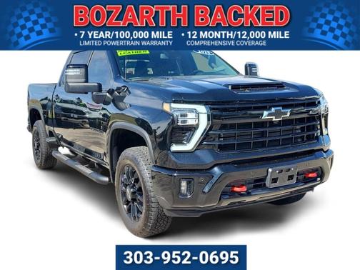 Black 2025 Chevrolet Silverado 2500 LT