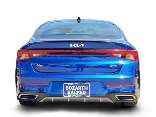 Blue 2022 Kia K5 GT-Line