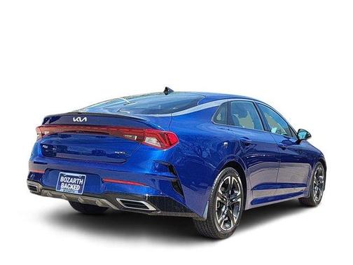 Blue 2022 Kia K5 GT-Line