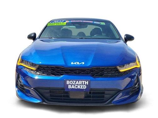 Blue 2022 Kia K5 GT-Line