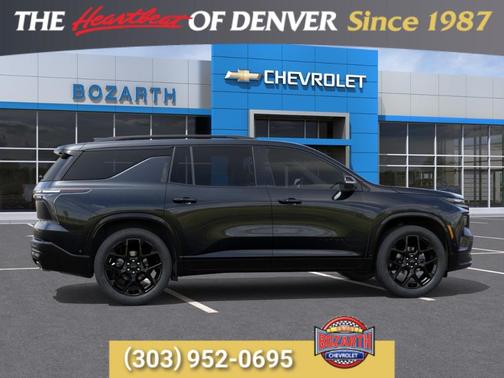 Mosaic Black Metallic 2026 Chevrolet Traverse RS