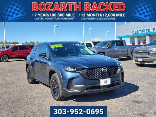 Ingot Blue Metallic 2024 Mazda CX-50 2.5 S Preferred Package