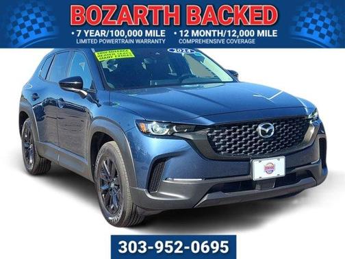 Ingot Blue Metallic 2024 Mazda CX-50 2.5 S Preferred Package