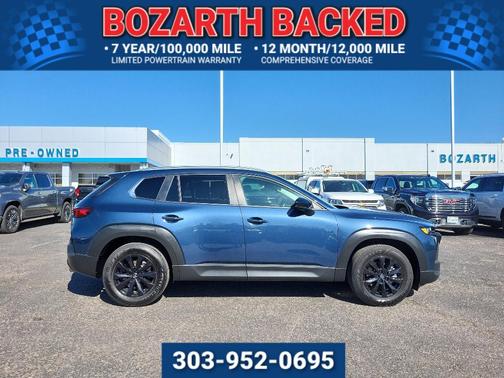 Ingot Blue Metallic 2024 Mazda CX-50 2.5 S Preferred Package