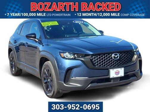 Ingot Blue Metallic 2024 Mazda CX-50 2.5 S Preferred Package
