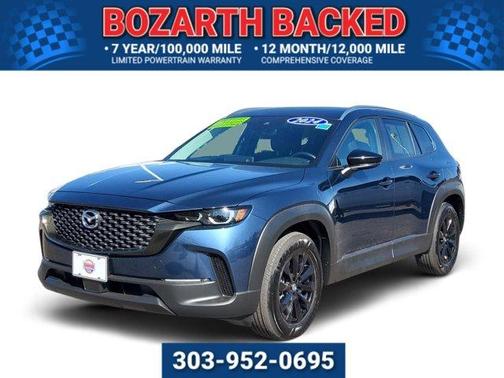 Ingot Blue Metallic 2024 Mazda CX-50 2.5 S Preferred Package