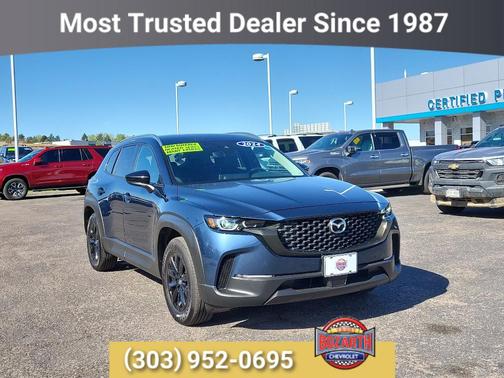 Ingot Blue Metallic 2024 Mazda CX-50 2.5 S Preferred Package