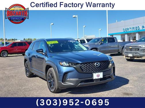 Ingot Blue Metallic 2024 Mazda CX-50 2.5 S Preferred Package