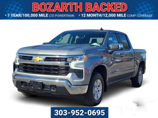 Sterling Gray Metallic 2025 Chevrolet Silverado 1500 LT