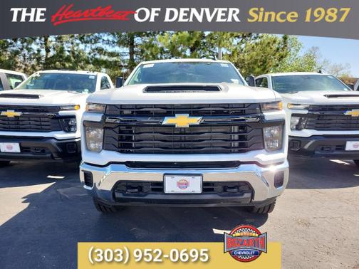 Summit White 2026 Chevrolet Silverado 2500 WT