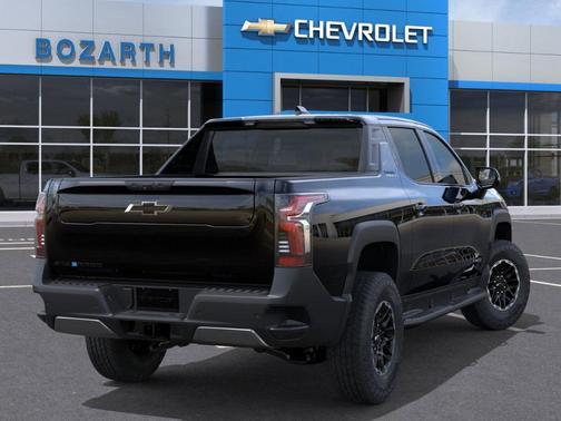 Black 2026 Chevrolet Silverado EV Trail Boss