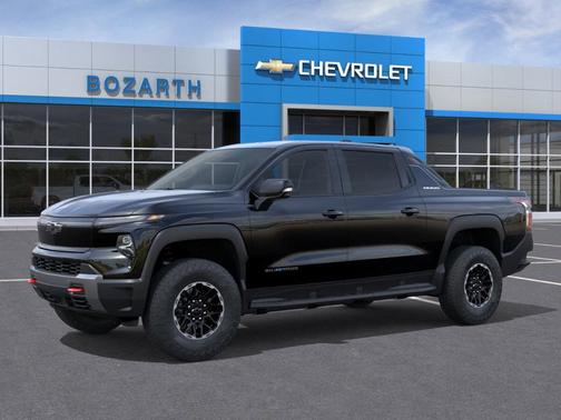 Black 2026 Chevrolet Silverado EV Trail Boss
