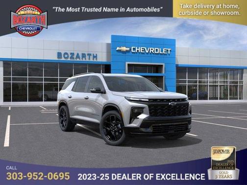 Sterling Gray Metallic 2026 Chevrolet Traverse RS