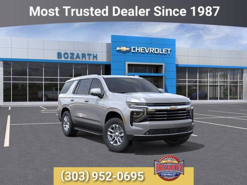 Sterling Gray Metallic 2026 Chevrolet Tahoe LT