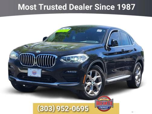 Black 2020 BMW X4 xDrive30i