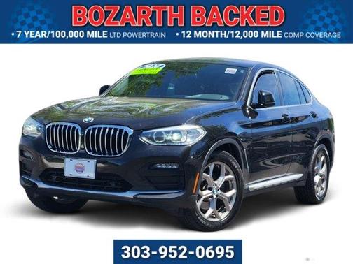 Black 2020 BMW X4 xDrive30i