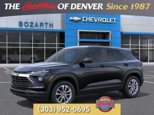Mosaic Black Metallic 2026 Chevrolet Trailblazer LS