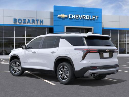 Summit White 2026 Chevrolet Traverse LT