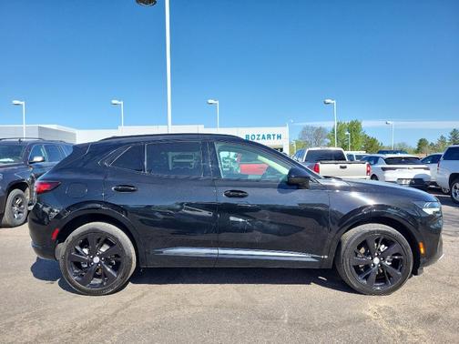Ebony Twilight Metallic 2021 Buick Envision Preferred