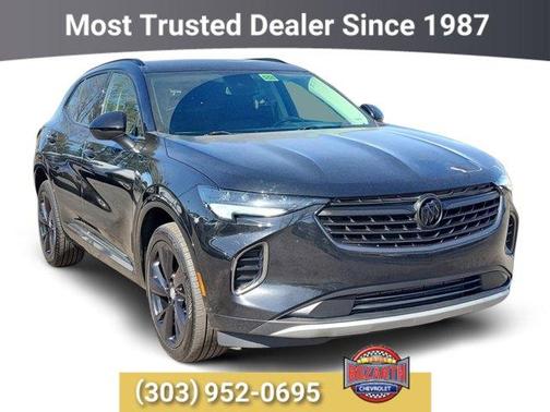 Ebony Twilight Metallic 2021 Buick Envision Preferred