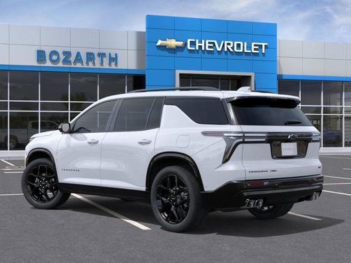 Polar White 2026 Chevrolet Traverse RS