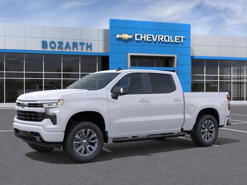 Summit White 2026 Chevrolet Silverado 1500 RST