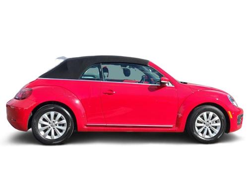 Tornado Red w/ Black Top 2019 Volkswagen Beetle 2.0T S