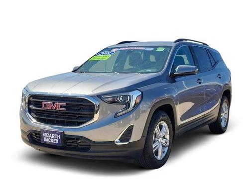 Satin Steel Metallic 2021 GMC Terrain SLE