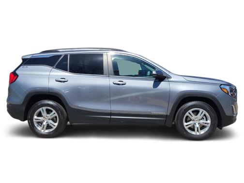 Satin Steel Metallic 2021 GMC Terrain SLE