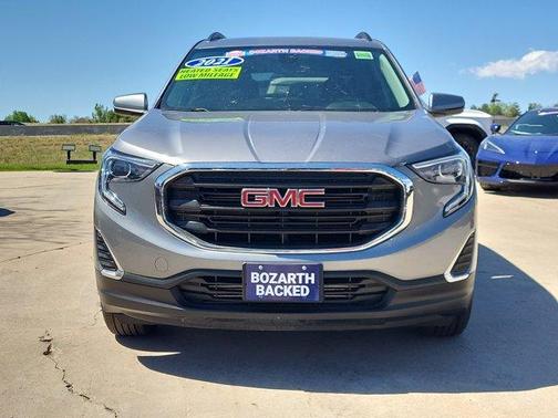 Satin Steel Metallic 2021 GMC Terrain SLE