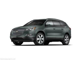 Silver Moss Metallic 2009 Chevrolet Traverse LS