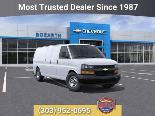 Summit White 2025 Chevrolet Express 2500 Work Van
