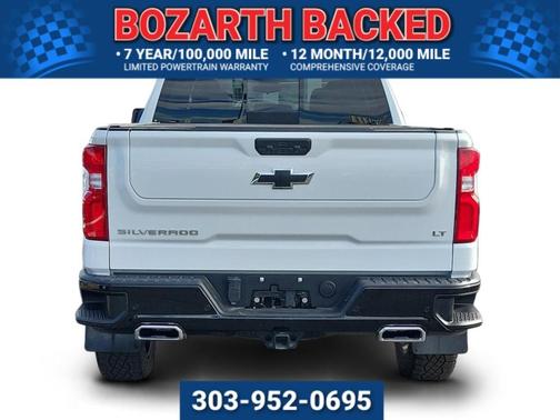 Summit White 2025 Chevrolet Silverado 1500 LT Trail Boss