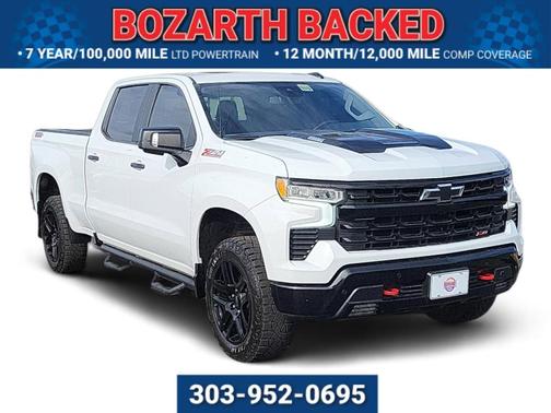 Summit White 2025 Chevrolet Silverado 1500 LT Trail Boss