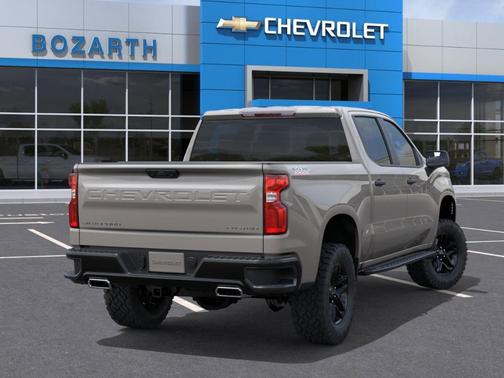 White Sand 2026 Chevrolet Silverado 1500 Custom Trail Boss