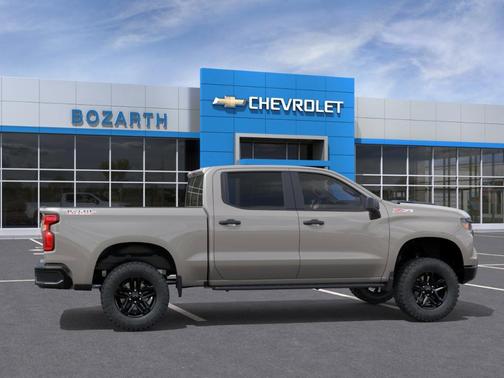 White Sand 2026 Chevrolet Silverado 1500 Custom Trail Boss