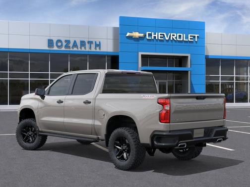 White Sand 2026 Chevrolet Silverado 1500 Custom Trail Boss