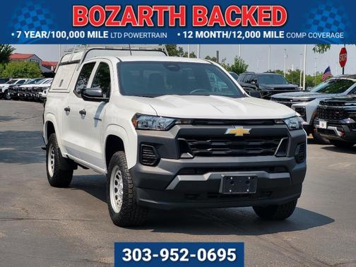 Summit White 2024 Chevrolet Colorado WT
