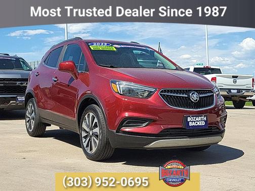 Cinnabar Metallic 2022 Buick Encore Preferred