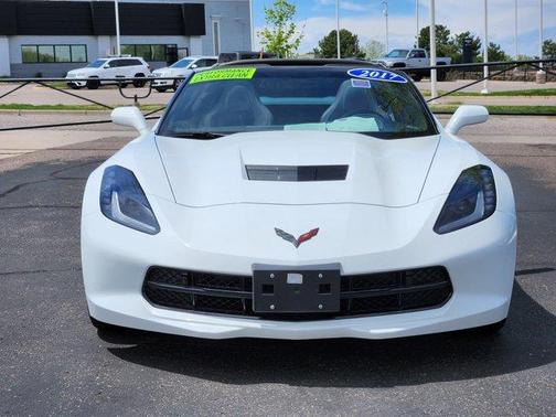 Arctic White 2017 Chevrolet Corvette Stingray